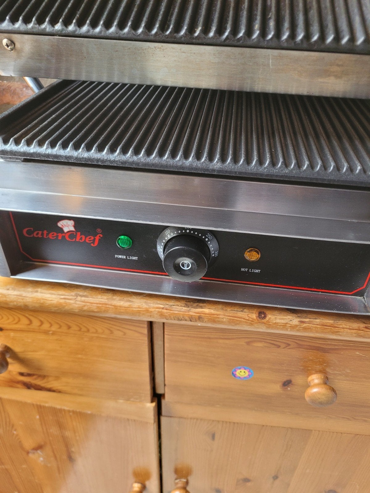 CaterChef Grill Tosti ijzer, Witgoed en Apparatuur, Ophalen, Gebruikt
