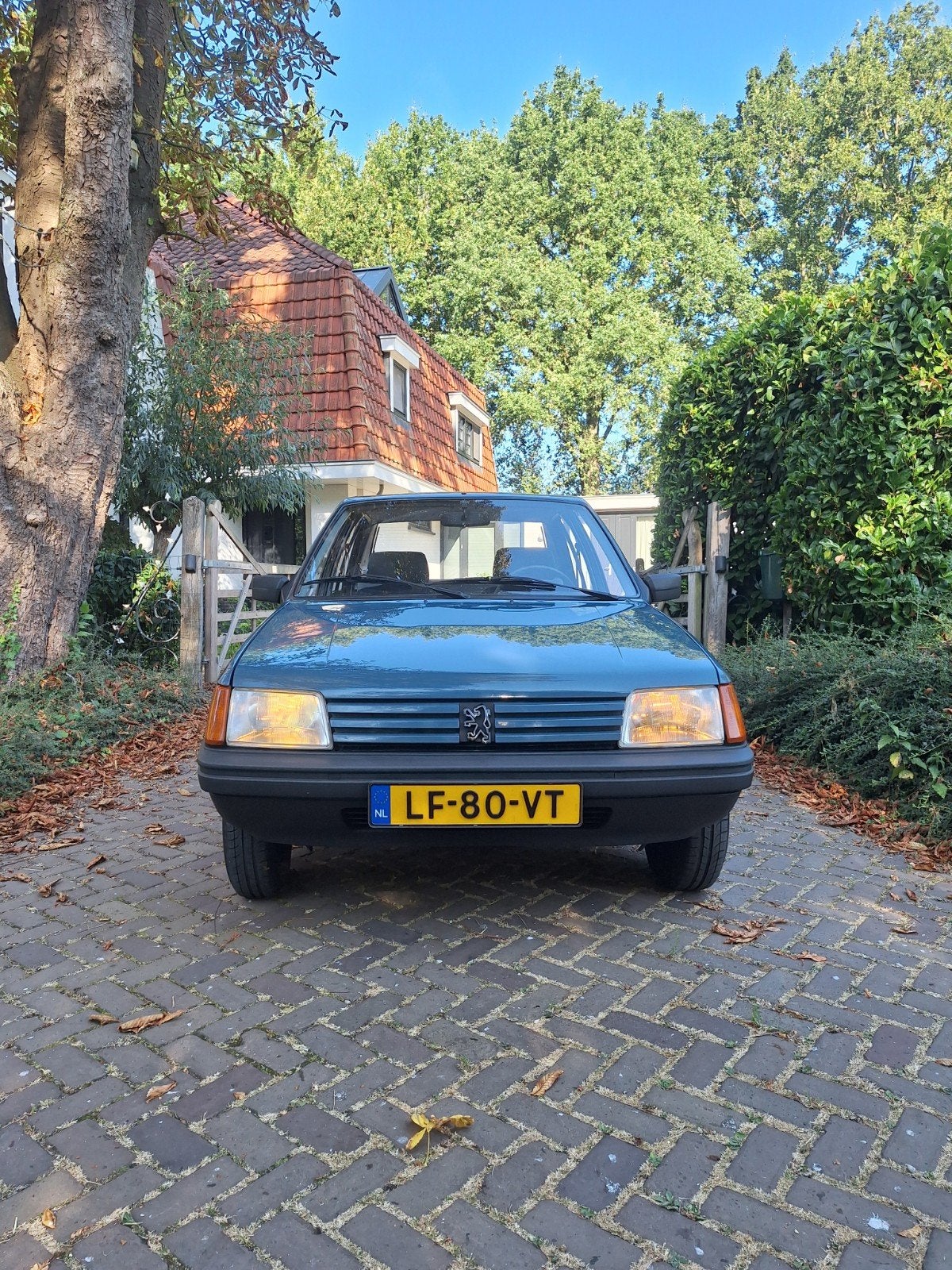 Peugeot 205 GL 1984 Bleu Magellan, Voorwielaandrijving, Stof, 4 cilinders, Blauw
