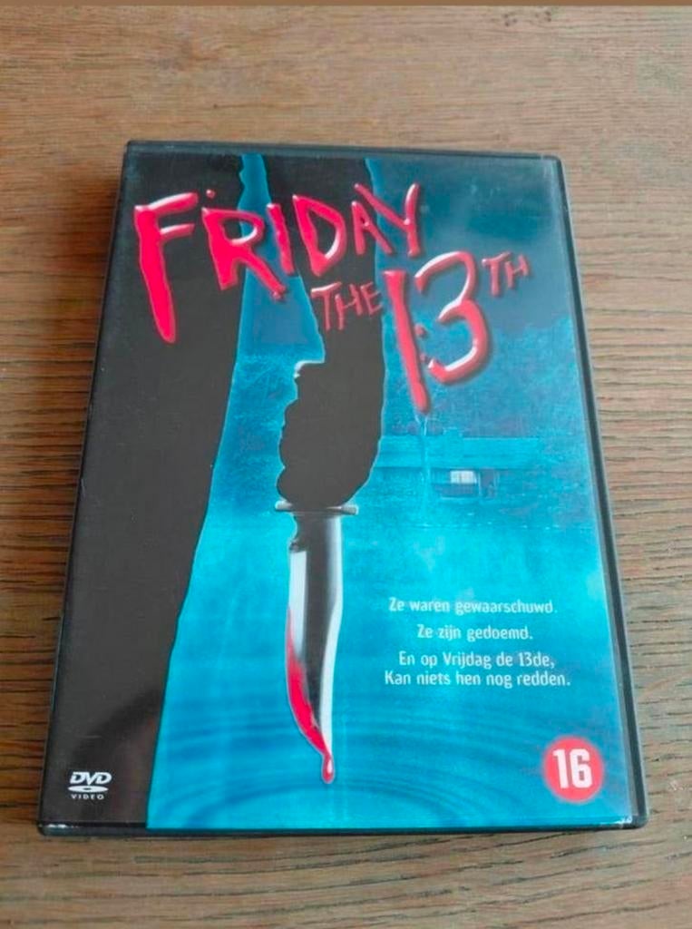 Friday the 13th dvd. 1980., Cd's en Dvd's, Dvd's | Horror, Vanaf 16 jaar, Ophalen of Verzenden, Zo goed als nieuw, Slasher