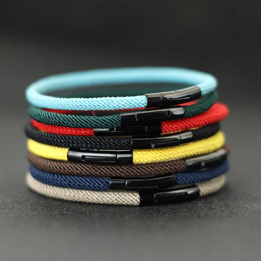 Touw Armband / Heren Dames Armbandje, Sieraden, Tassen en Uiterlijk, Armbanden, Nieuw, Overige kleuren, Verzenden
