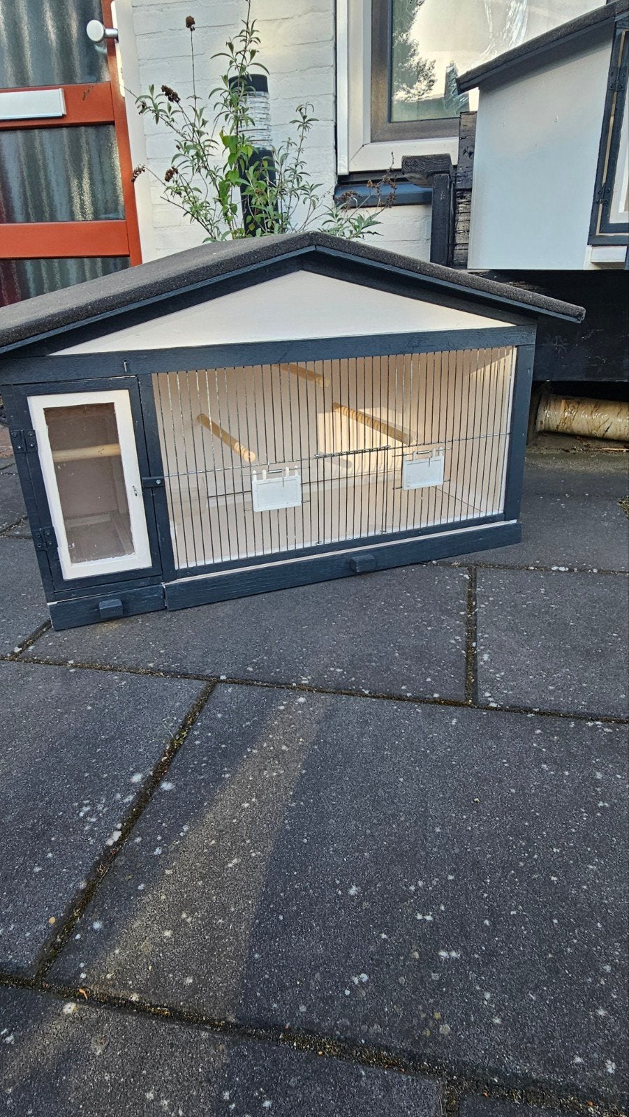 Nieuw wandkooi, vinkenkooi  handgemaakt., Ophalen of Verzenden, Nieuw, Hout, Vogelkooi
