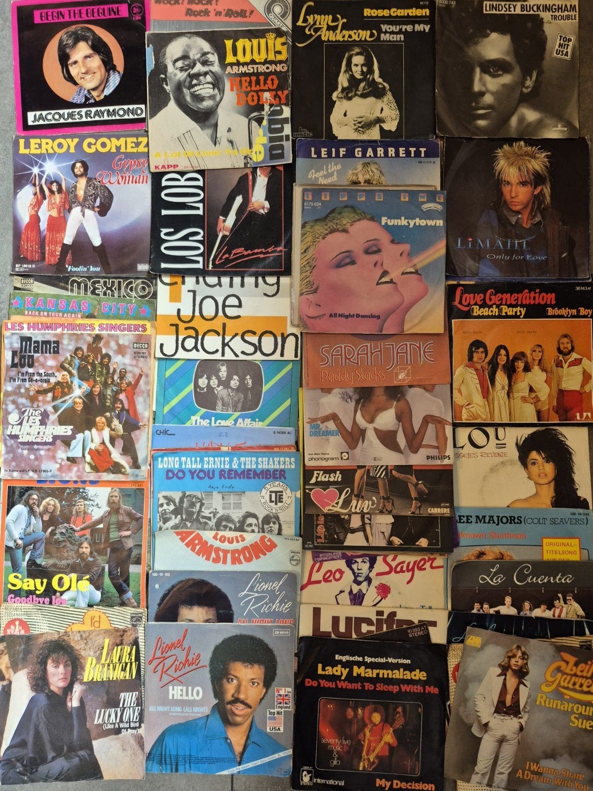Foto 15 van Grote collectie 1245 stuks 7 inch vinyl singles- pop, rock..