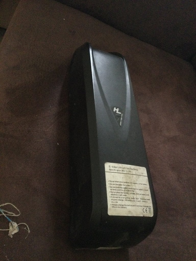 Zwart accu 36 volt, Ophalen of Verzenden, Zo goed als nieuw