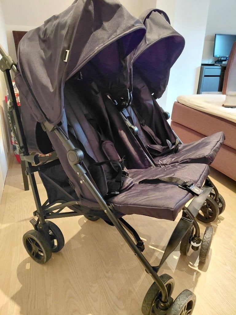 Duo kinderwagen, Ophalen, Gebruikt, Kinderwagen, Overige merken