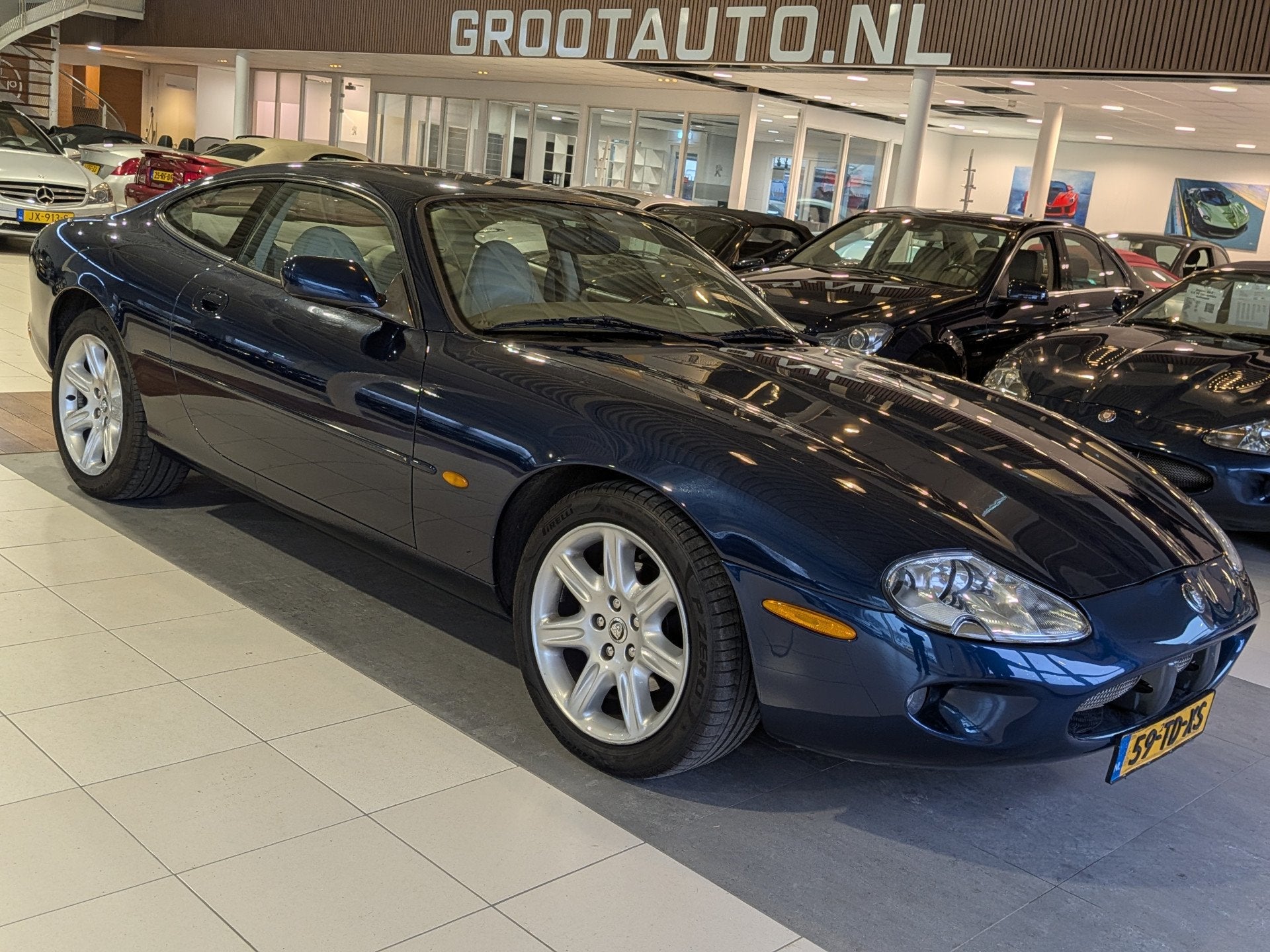 Jaguar XK8 4.0 V8 Coupé Automaat Airco, Leder interieur, St, Auto's, Automaat, Achterwielaandrijving, 3996 cc, Coupé