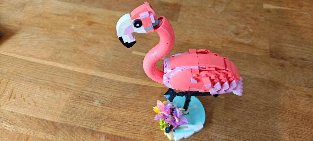 LEGO 31170 Wild Animals: Pink Flamingo (3-in-1 set) (2025), Lego, Ophalen of Verzenden, Zo goed als nieuw, Compleet