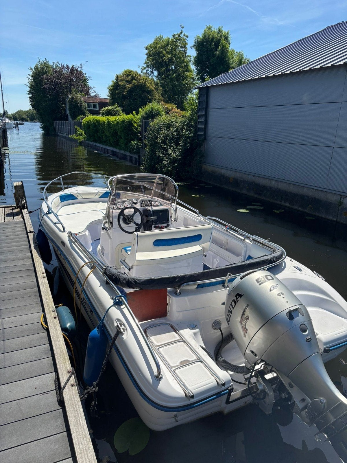 Ranieri Pathfinder 5,65 90pk Honda. Goed onderhouden, Watersport en Boten, Motorboten en Motorjachten, Overige merken, Gebruikt