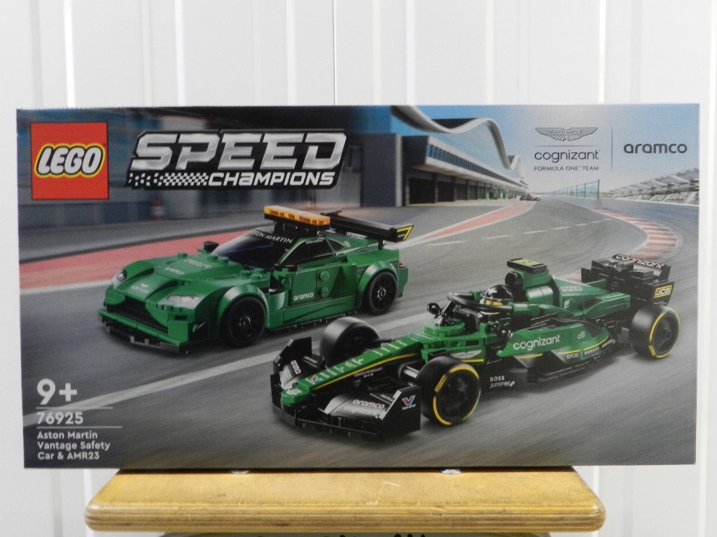 LEGO Aston Martin safety car en AMR23 (76925), Lego, Nieuw, Compleet, Complete set