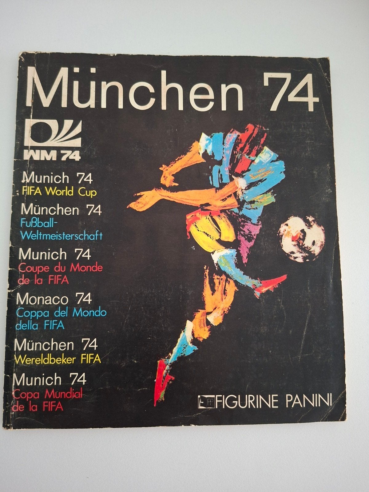 1974 world cup voetbal panini compleet album, Ophalen of Verzenden, Zo goed als nieuw, Meerdere stickers