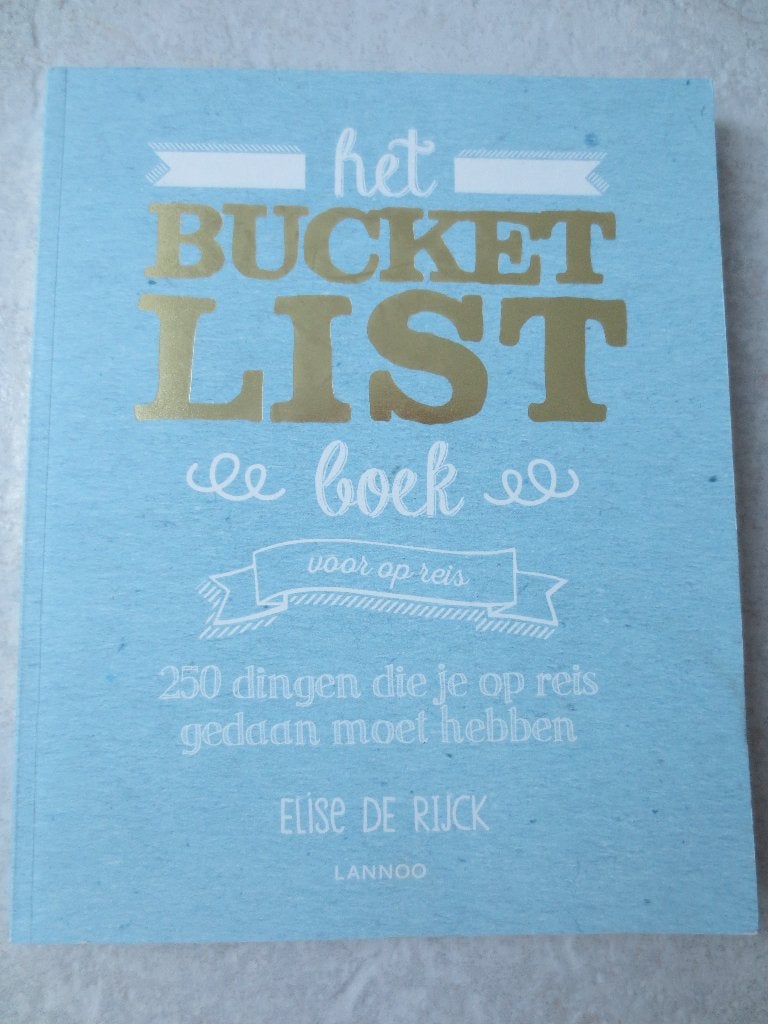 Het Bucketlist boek voor op reis - Elise de Rijck - NIEUW, Boeken, Reisverhalen, Ophalen of Verzenden, Nieuw, Elise De Rijck, Europa