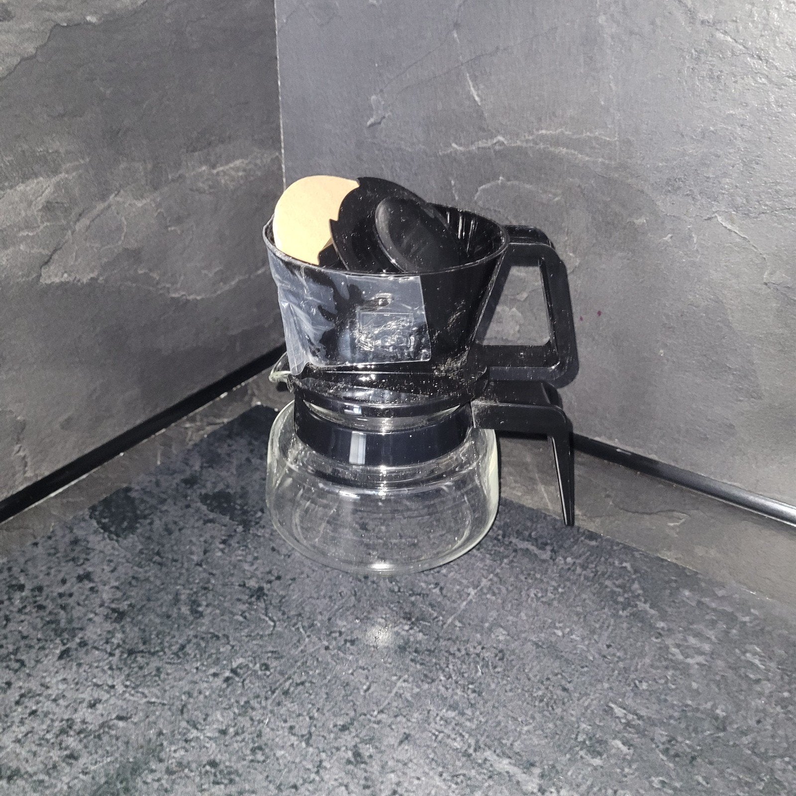 Melitta Aromaboy glazen pot en filter nieuw, Witgoed en Apparatuur, Koffiezetapparaten, Ophalen of Verzenden, Nieuw, Koffiemachine