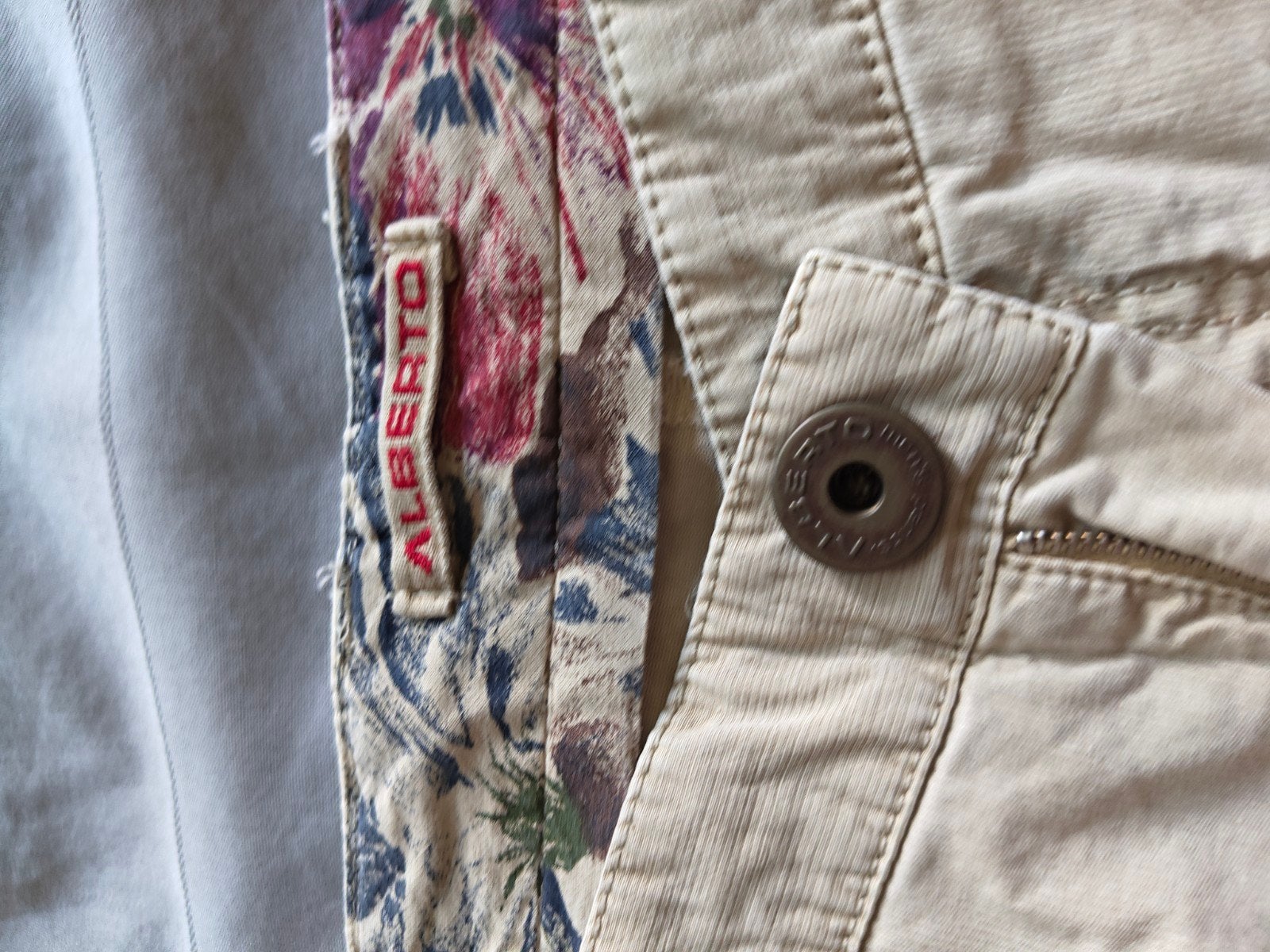 Alberto herenbroek maat 54 (W36 L36) - Nieuw met kaartje, Maat 52/54 (L), Beige, Nieuw, Ophalen of Verzenden