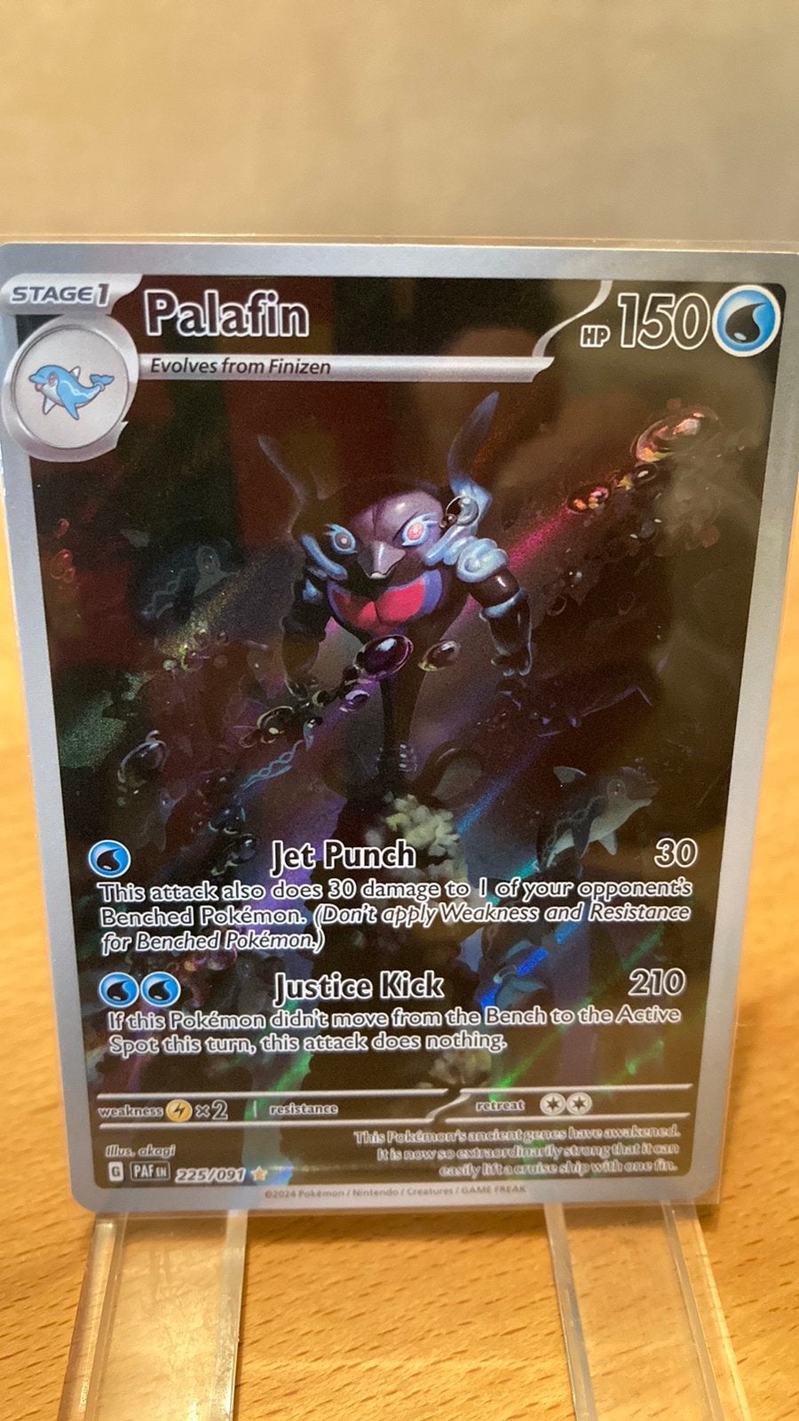 Pokemon Palafin 225/91 Paldean Fates 3,00 euro, Ophalen of Verzenden, Zo goed als nieuw