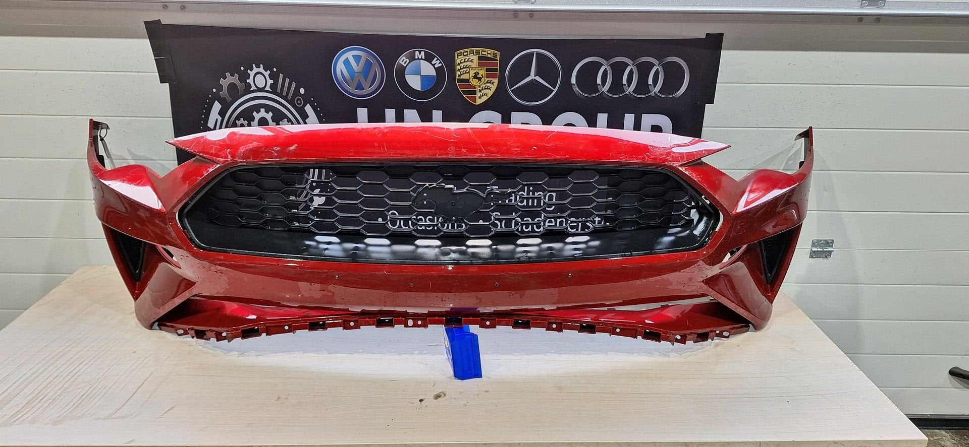 Ford Mustang S550 Motorkap + Voorbumper + LED Mistlampen, Gebruikt, -, Voor, -