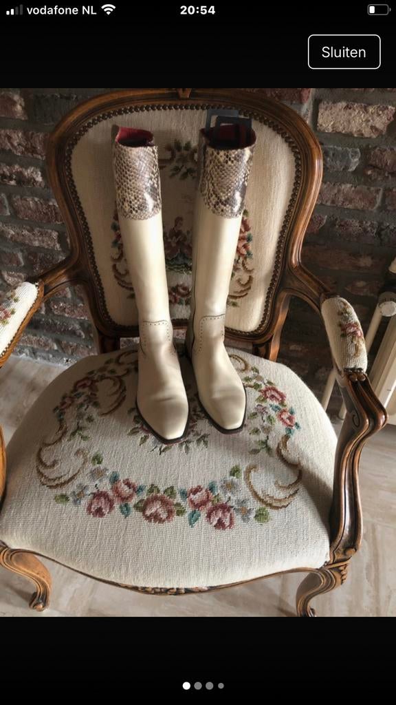 Vero Cuoio Laarzen 38,5 Nieuwstaat, Ophalen of Verzenden, Zo goed als nieuw, Zwart, Hoge laarzen