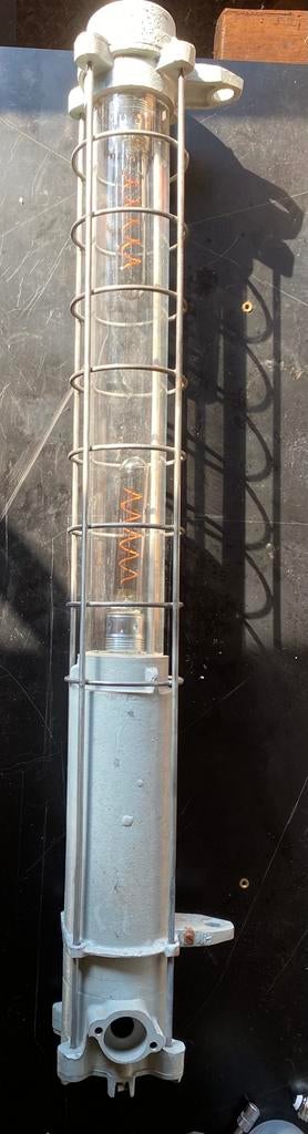 Industriële vintage explosie vrije Hang,Wand of plafond Lamp, Ophalen of Verzenden, Zo goed als nieuw