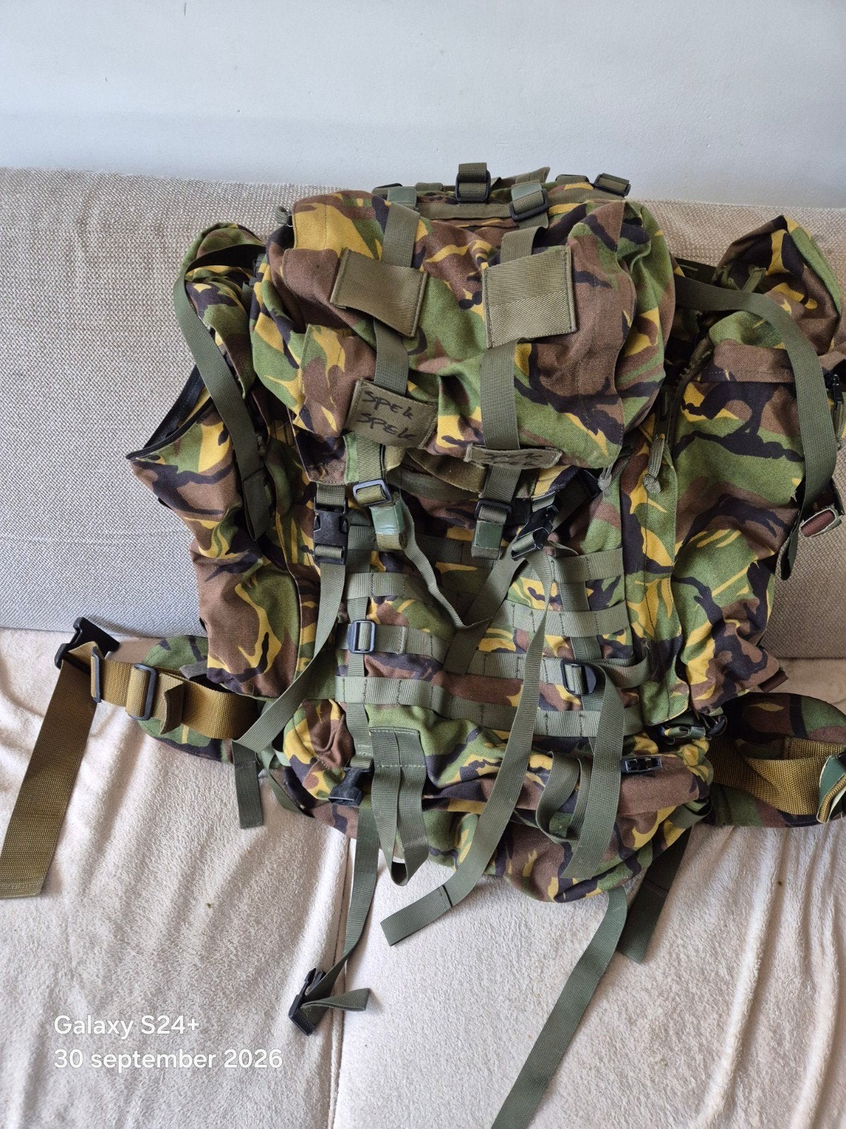 lowe alpine 120liter rugzak met daypacks, Ophalen, Landmacht, Nederland
