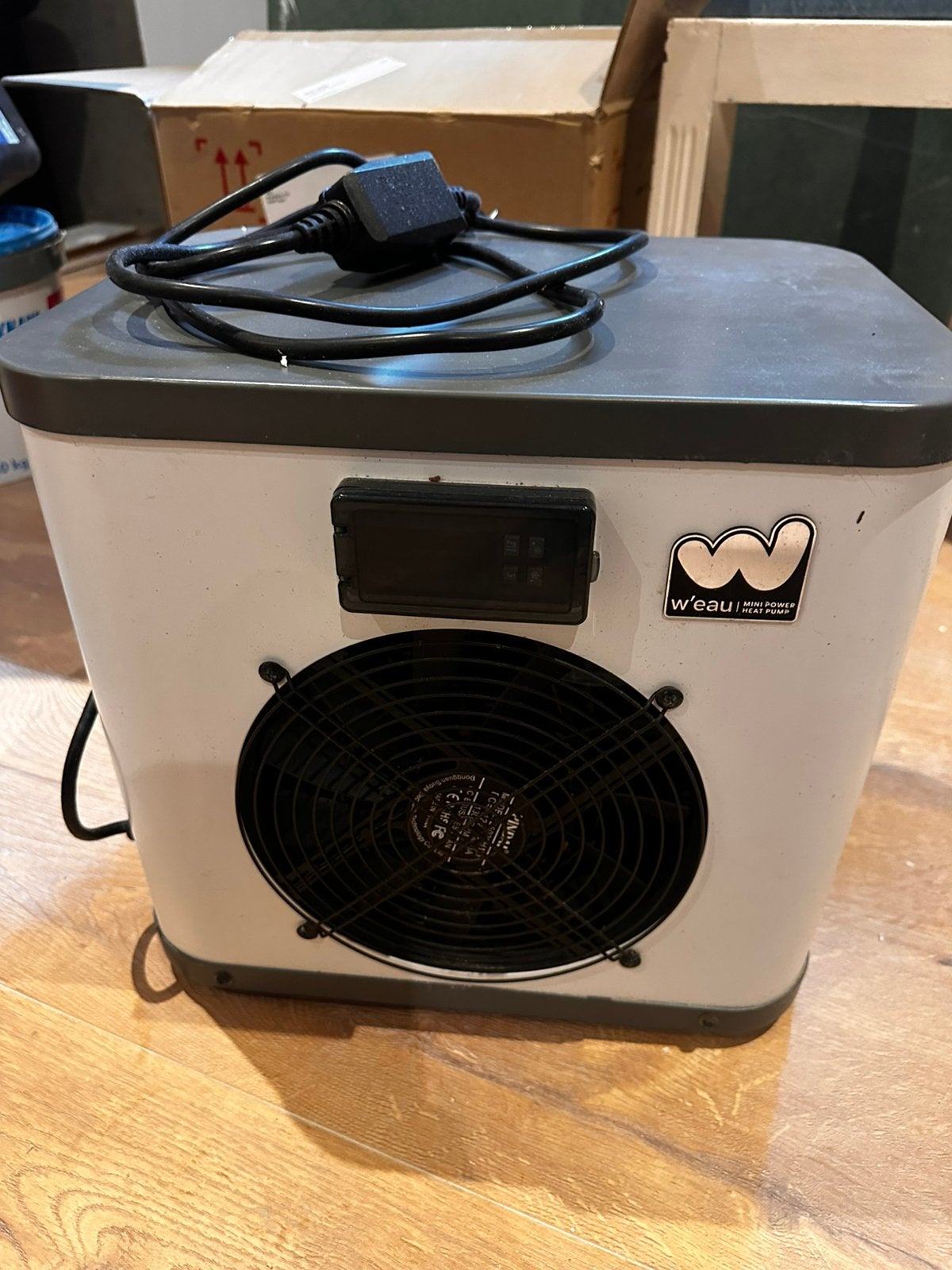 W’eau mini warmtepomp zwembad 20m3, Ophalen of Verzenden, Zo goed als nieuw