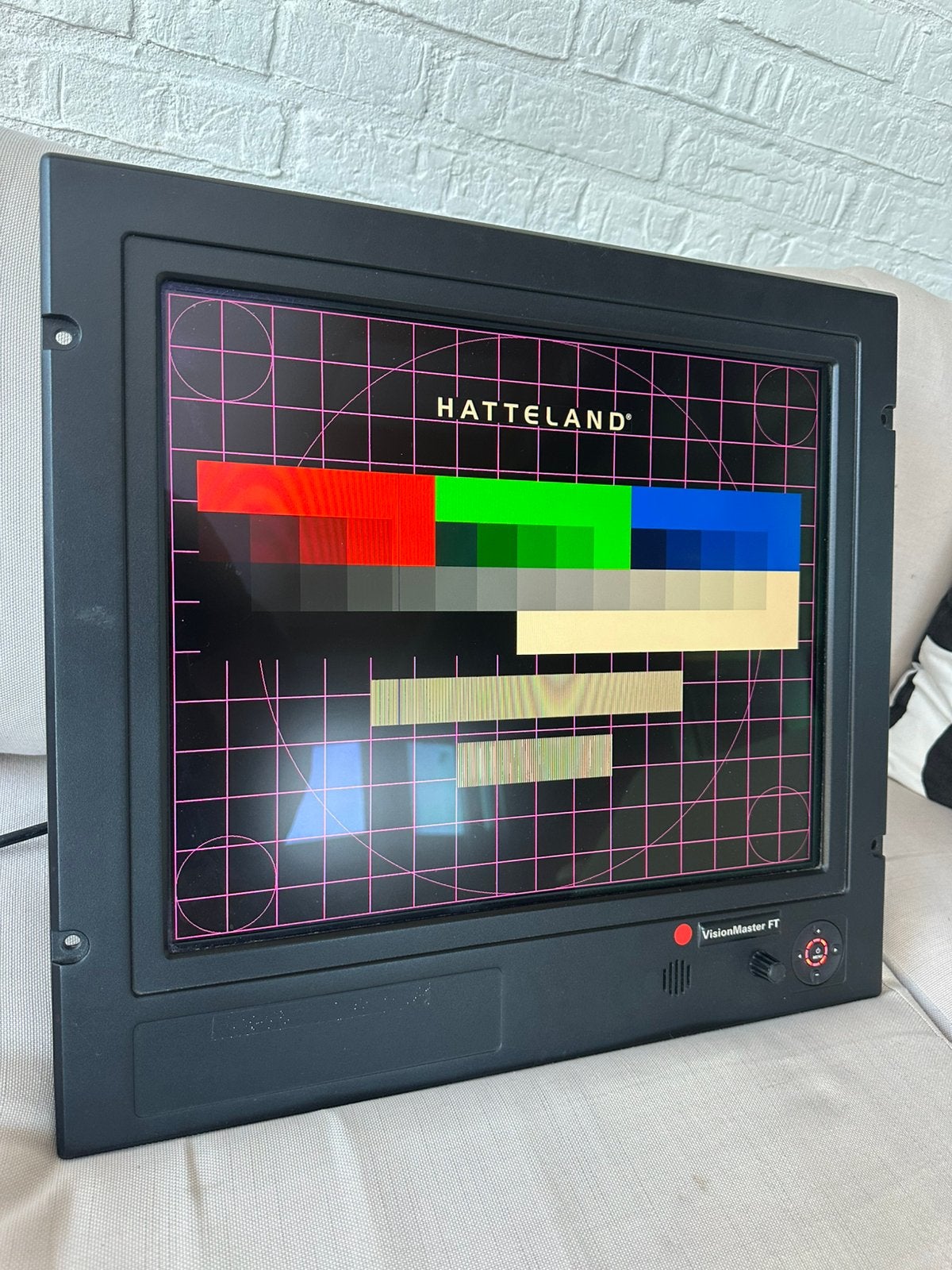 Hatteland JH19T14 VisionMaster FT 19 Inch LCD Monitor Tested, Ophalen of Verzenden, Zo goed als nieuw, Overige typen, Overige resoluties