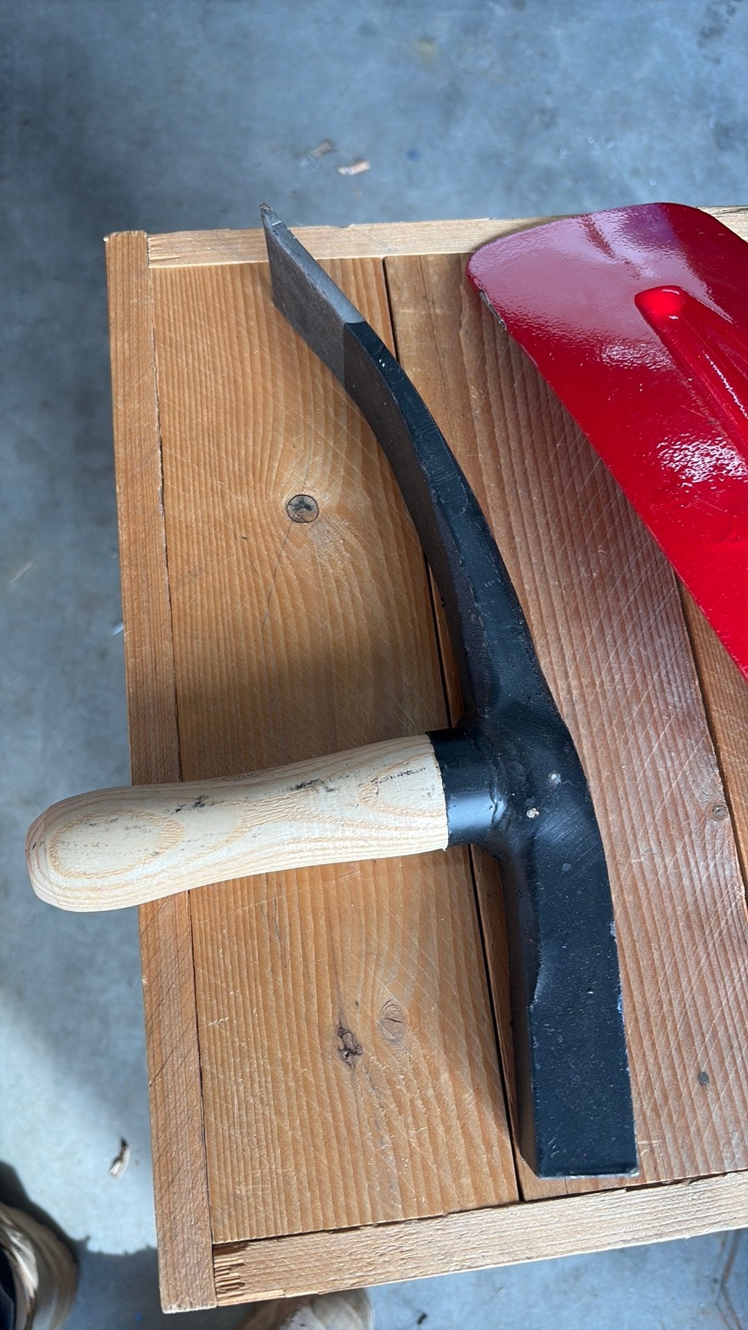 Straathamer en kabelschop/ bananenschop schep, Tuin en Terras, Ophalen, Nieuw