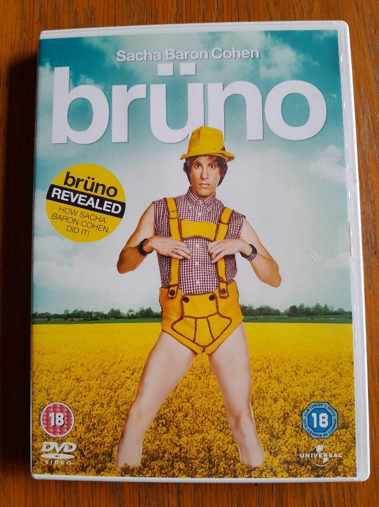 Bruno dvd, Alle leeftijden, Ophalen of Verzenden, Gebruikt, Romantische komedie