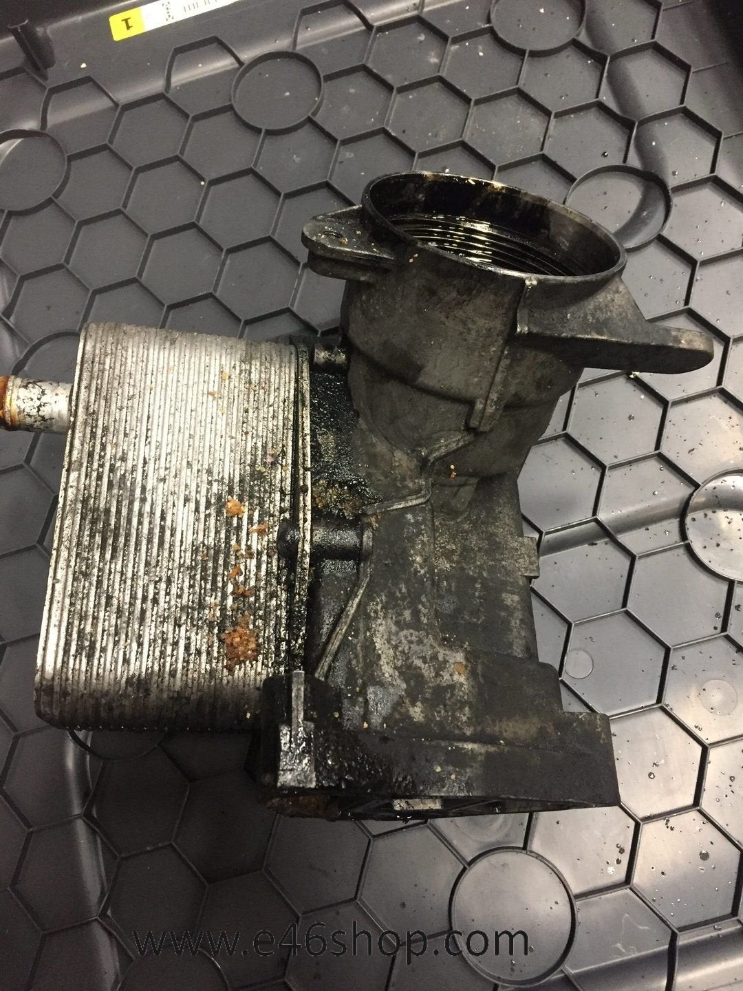 Oliefilterhuis BMW E39 E46 M57 diesel motor, Gebruikt, -, -, Ophalen of Verzenden