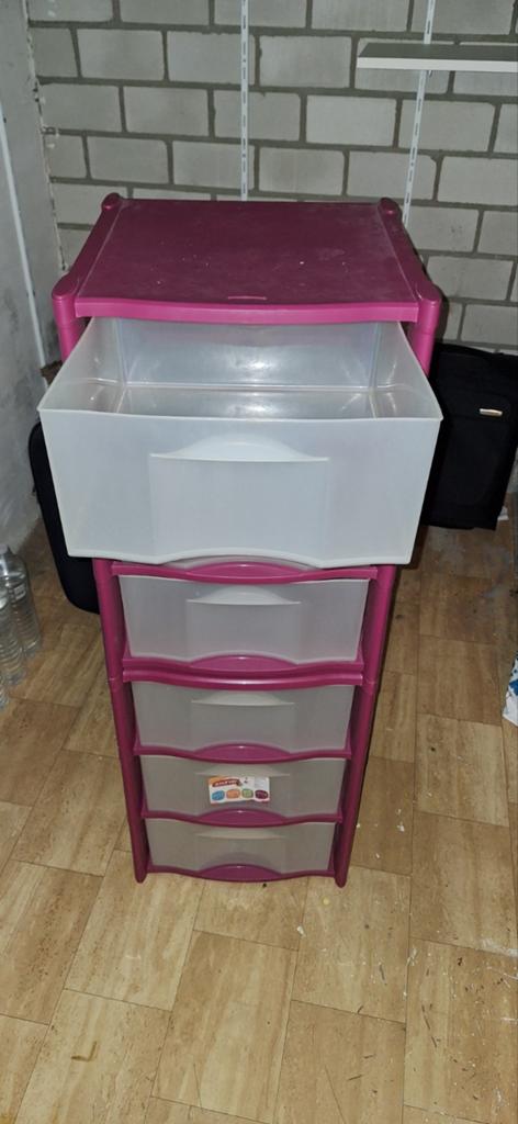 Te koop: 6 curver opbergboxen, Ophalen, Minder dan 50 cm, 5 laden of meer, 100 tot 150 cm