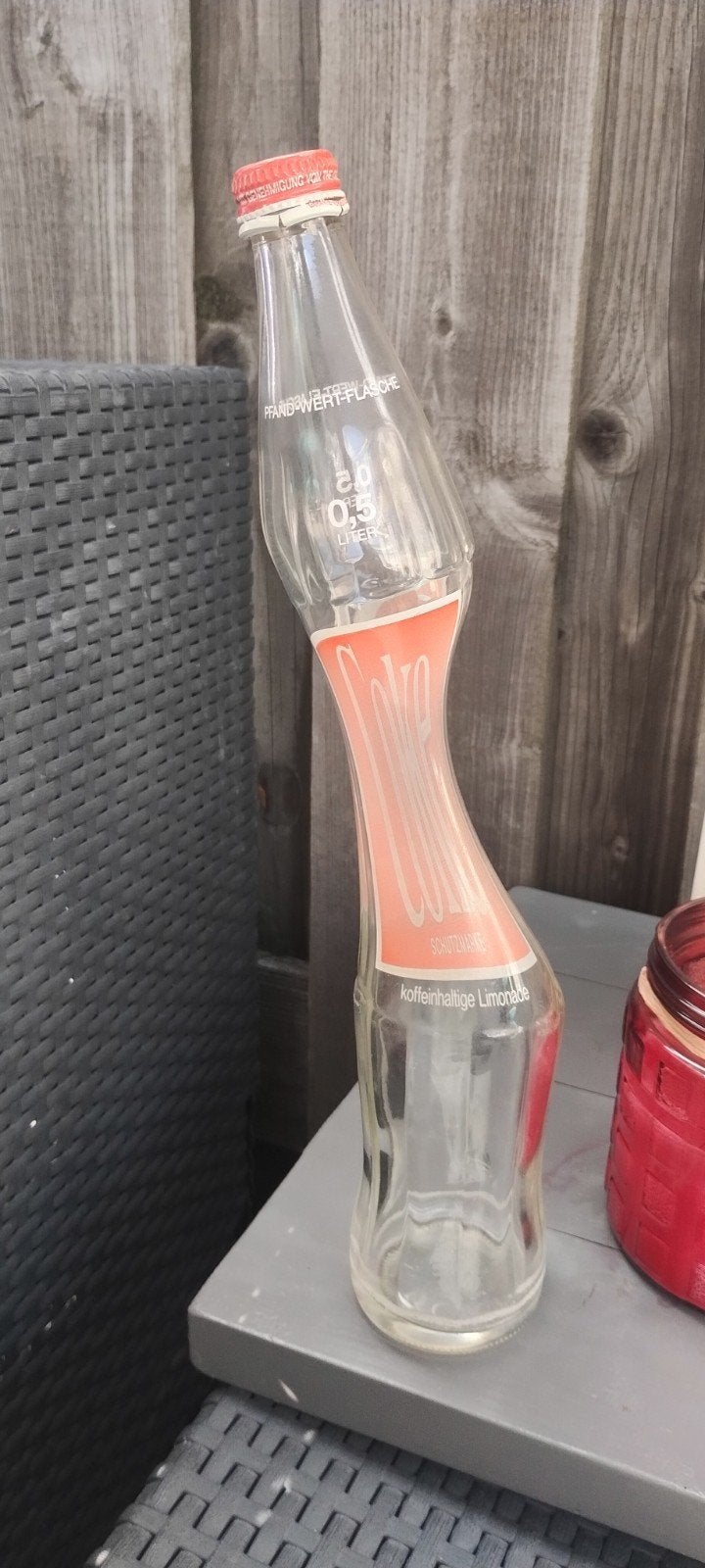 Vintage Coca-Cola fles 0.5L - Duitsland 1988, Ophalen of Verzenden, Zo goed als nieuw