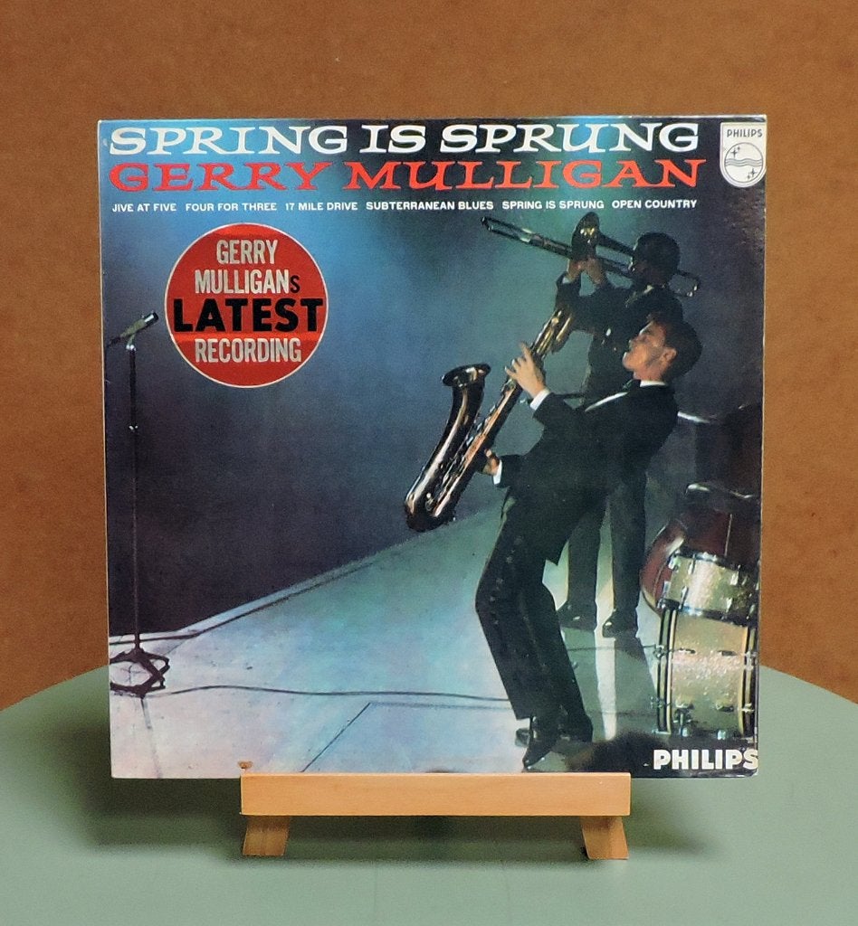 Gerry Mulligan Quartet - Spring is Sprung, 1960 tot 1980, Gebruikt, Verzenden, Inclusief binnenhoes