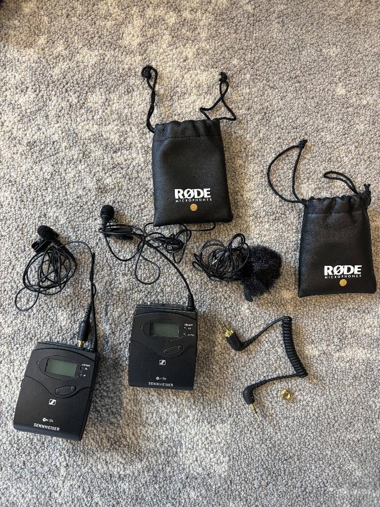 Sennheiser SK & EK 100 G4-1G8 bodpack transmitter & receiver, Muziek en Instrumenten, Microfoons, Zo goed als nieuw, Studiomicrofoon