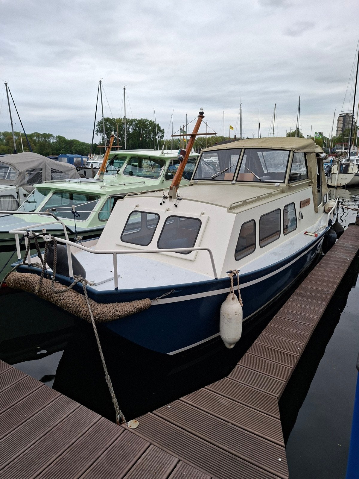 Doerak 720 motorboot - Nette staat, motor goed, Watersport en Boten, Motorboten en Motorjachten, Ophalen, Doerak