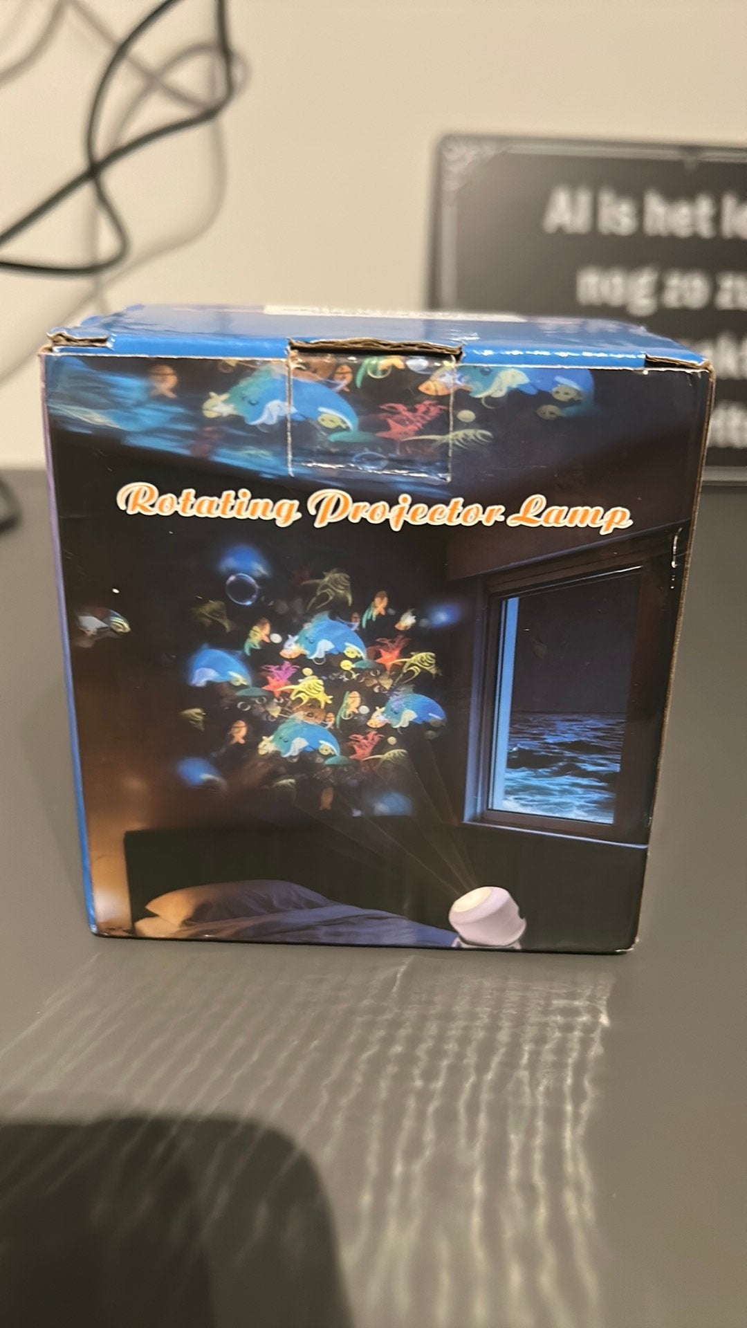 Rotating projector lamp, 1 speler, Ophalen, Zo goed als nieuw, Vanaf 3 jaar