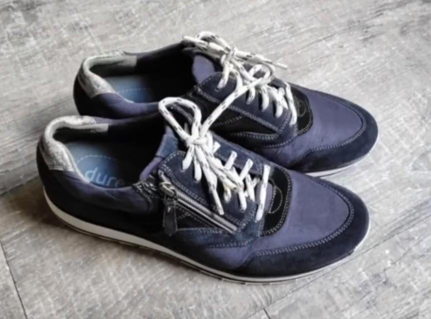 Durea sneakers maat 41 (7,5), Kleding | Dames, Schoenen, Zo goed als nieuw, Sneakers of Gympen, Blauw, Ophalen