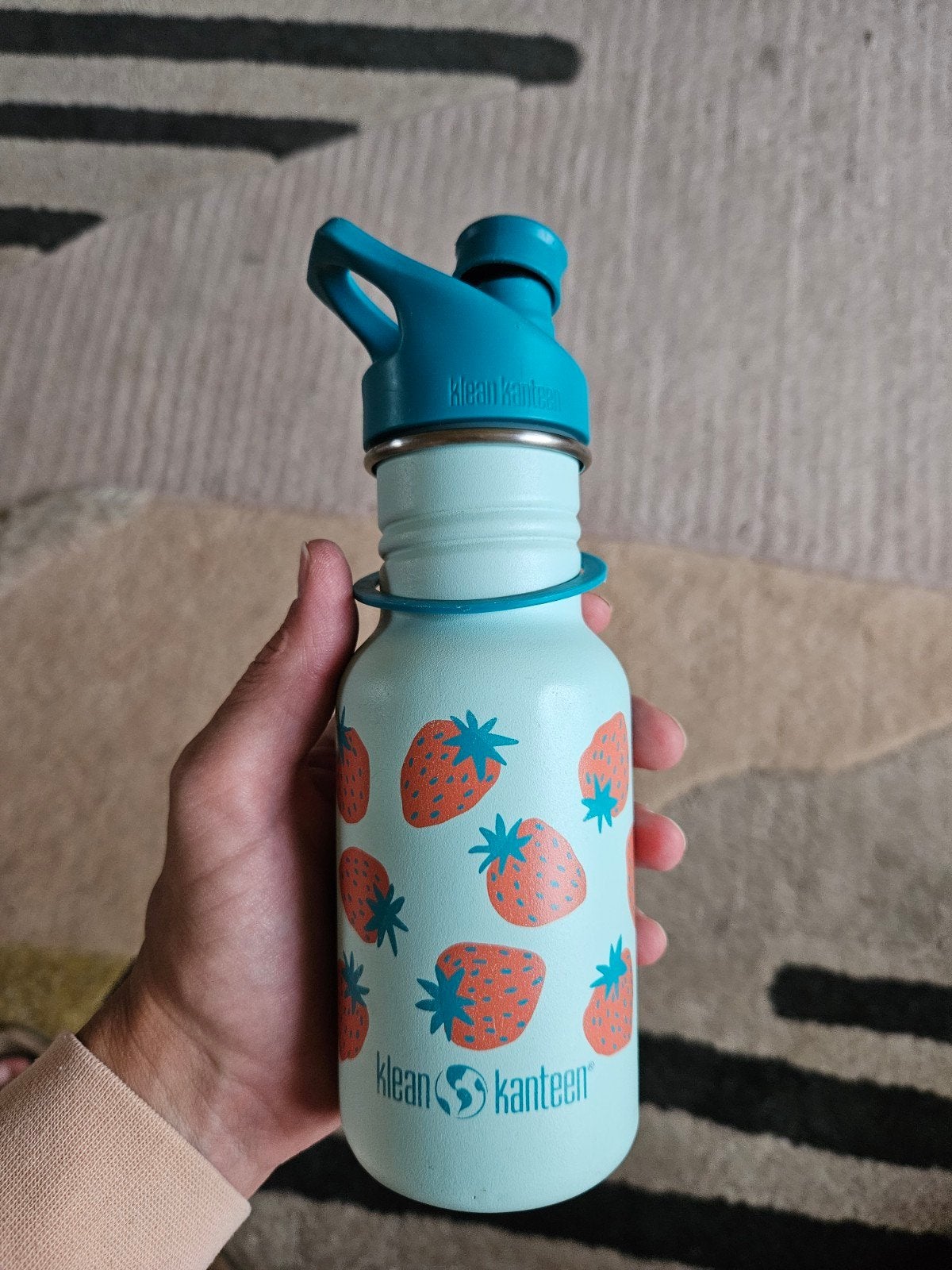 mooie roestvrijstalen drinkbeker Klean Kanteen, Ophalen