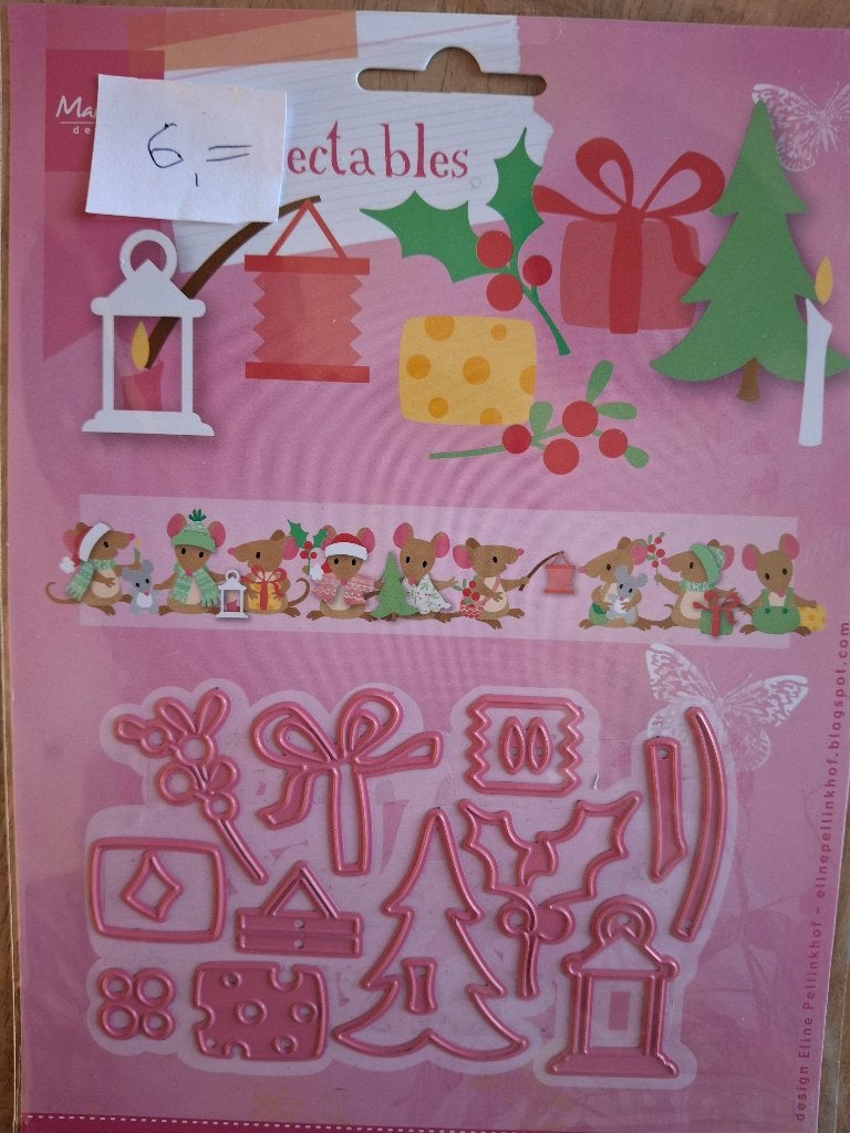 Marianne design Collectables COL1439, Ophalen of Verzenden, Gebruikt, Kerst, Pons of Mal