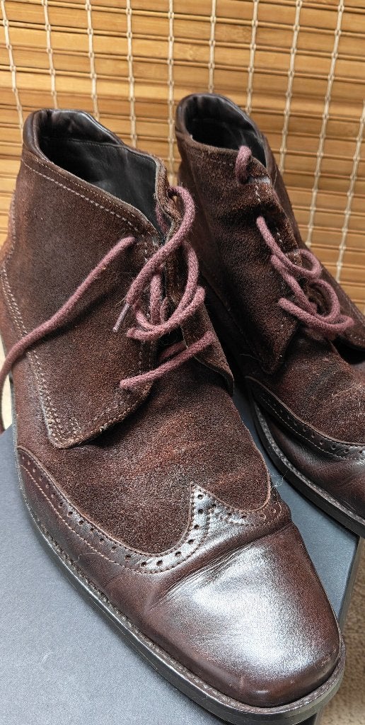 Heren schoenen, Kleding | Heren, Schoenen, Ophalen, Bruin, Van Lier, Zo goed als nieuw