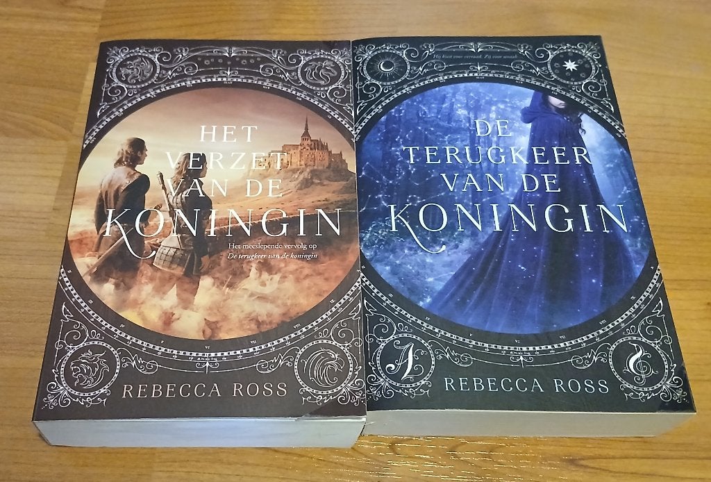 2 BOEKEN VAN REBECCA ROSS, Verzenden, Zo goed als nieuw, REBECCA ROSS