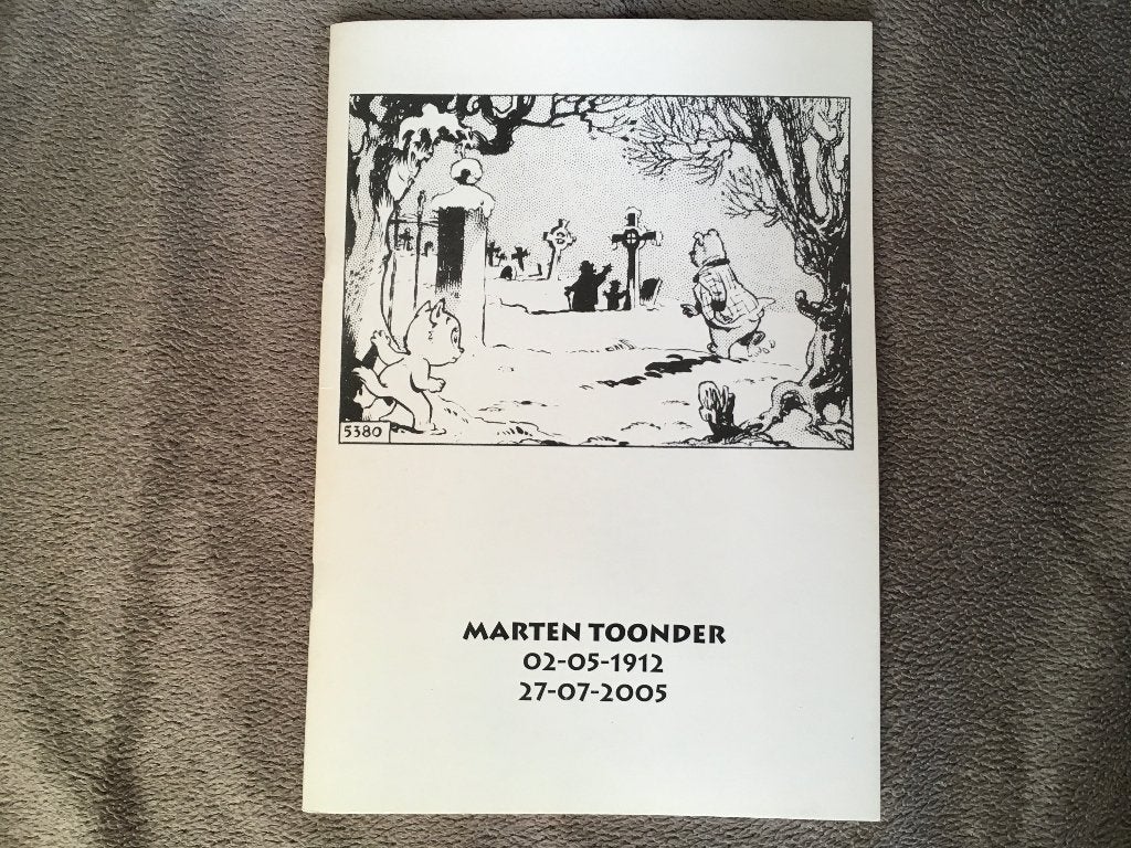 Ter nagedachtenis aan Marten Toonder, Eén stripboek, Ophalen of Verzenden, Zo goed als nieuw, MTVC