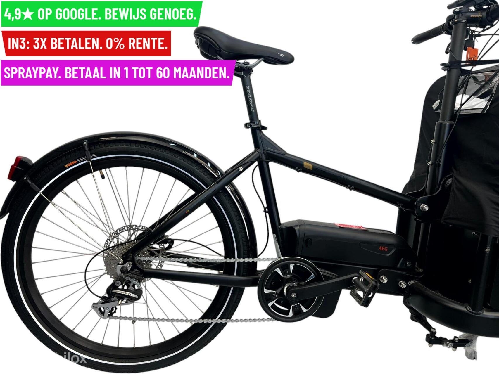 +E-Cargo Prophete 22.ETL.20 120km 100Nm 17.5Ah 630Wh, Fietsen en Brommers, Overige merken, 9713 Bv Groningen, Nieuw, Facebikenl@gmail.com