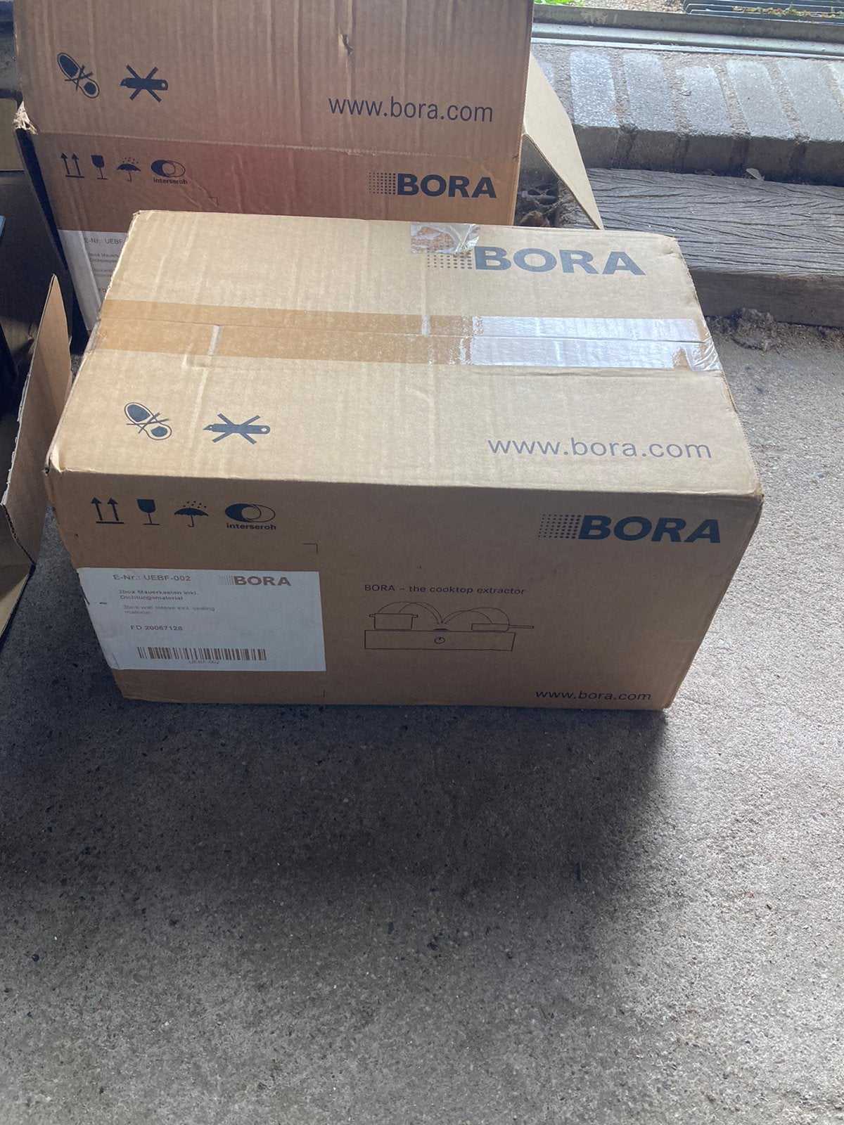 BORA UEBF-002  geveldoorvoer incl. afdichtingsmateriaal, Overige typen, Nieuw, Ophalen of Verzenden, Inbouw