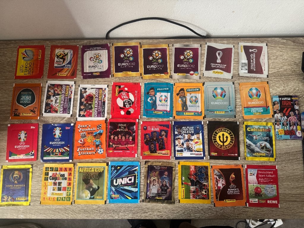 Diverse Panini voetbalzakjes, Ophalen of Verzenden, Zo goed als nieuw, Buitenlandse clubs, Poster, Plaatje of Sticker