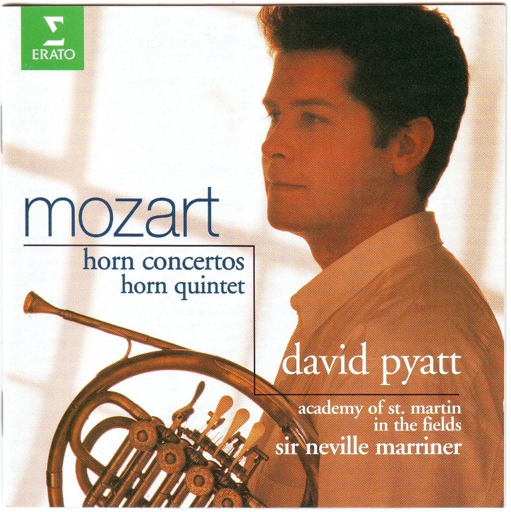 W.A. Mozart: Hoornconcerten en Hoornkwintet Pyatt, Mozart, Soloconcert, Ophalen of Verzenden, Zo goed als nieuw