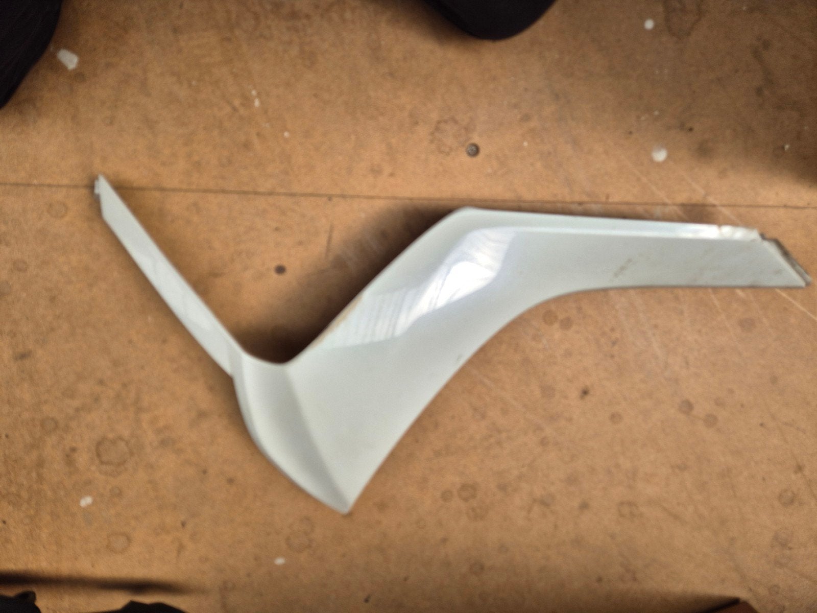 Zijskirt / zijscherm links voor Honda Vision 4T wit, Gebruikt, 2-1-1 Minami-Aoyama, Minato-ku, Tokyo 107-8556, Japan, Ophalen of Verzenden