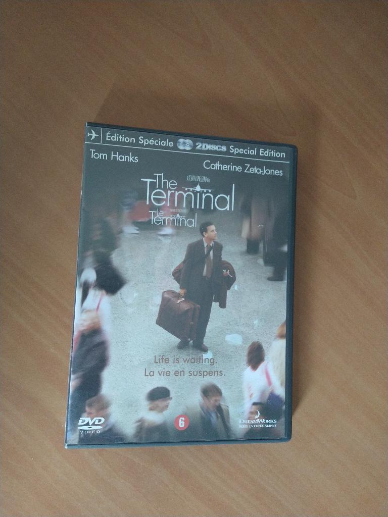 DVD The Terminal - Tom Hanks., Cd's en Dvd's, Vanaf 6 jaar, Ophalen of Verzenden, Zo goed als nieuw, Overige genres