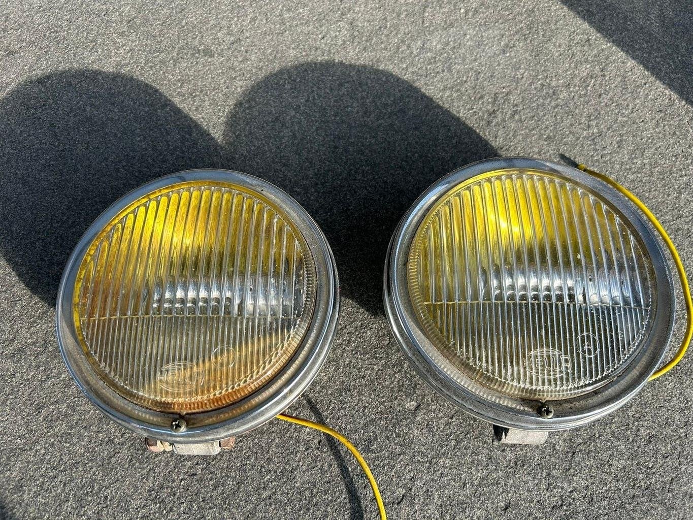 Hella 140 Verstralers - Porsche 911 (1970) BMW 2002 (1970), Ophalen of Verzenden, Gebruikt, BMW