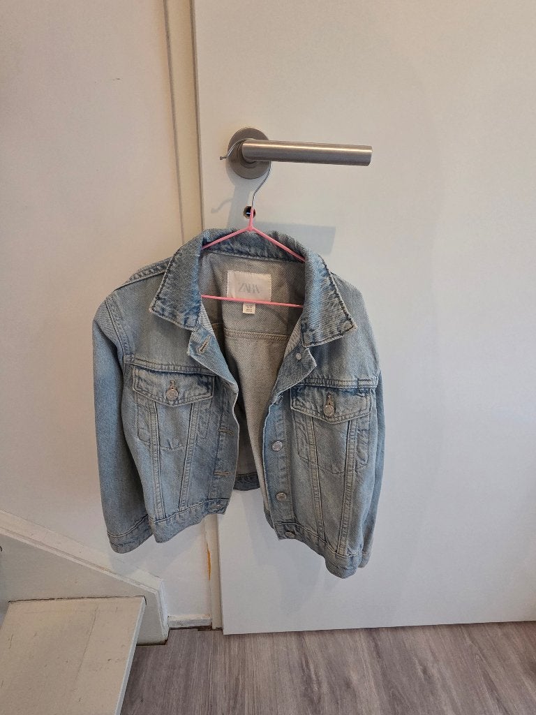 Zara spijker jack maar 131, Ophalen, Jongen of Meisje, Zo goed als nieuw, Zara