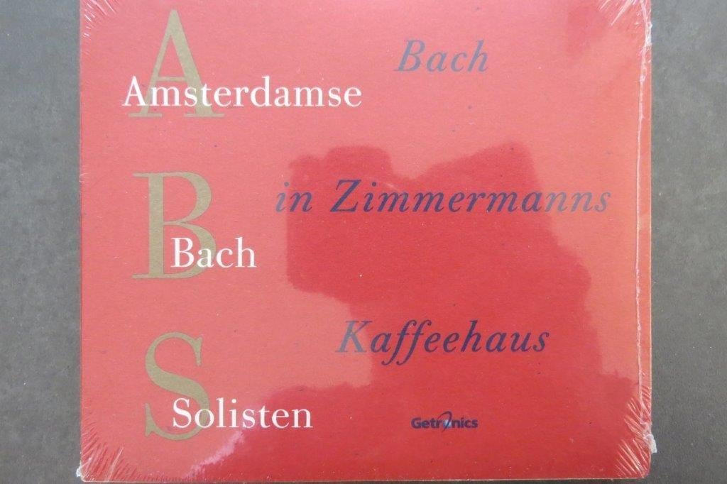 Cd: Bach in Zimmermans Kaffeehaus, Amsterdamse Bach Solisten, Ophalen of Verzenden, Classicisme, Nieuw in verpakking, Kamermuziek