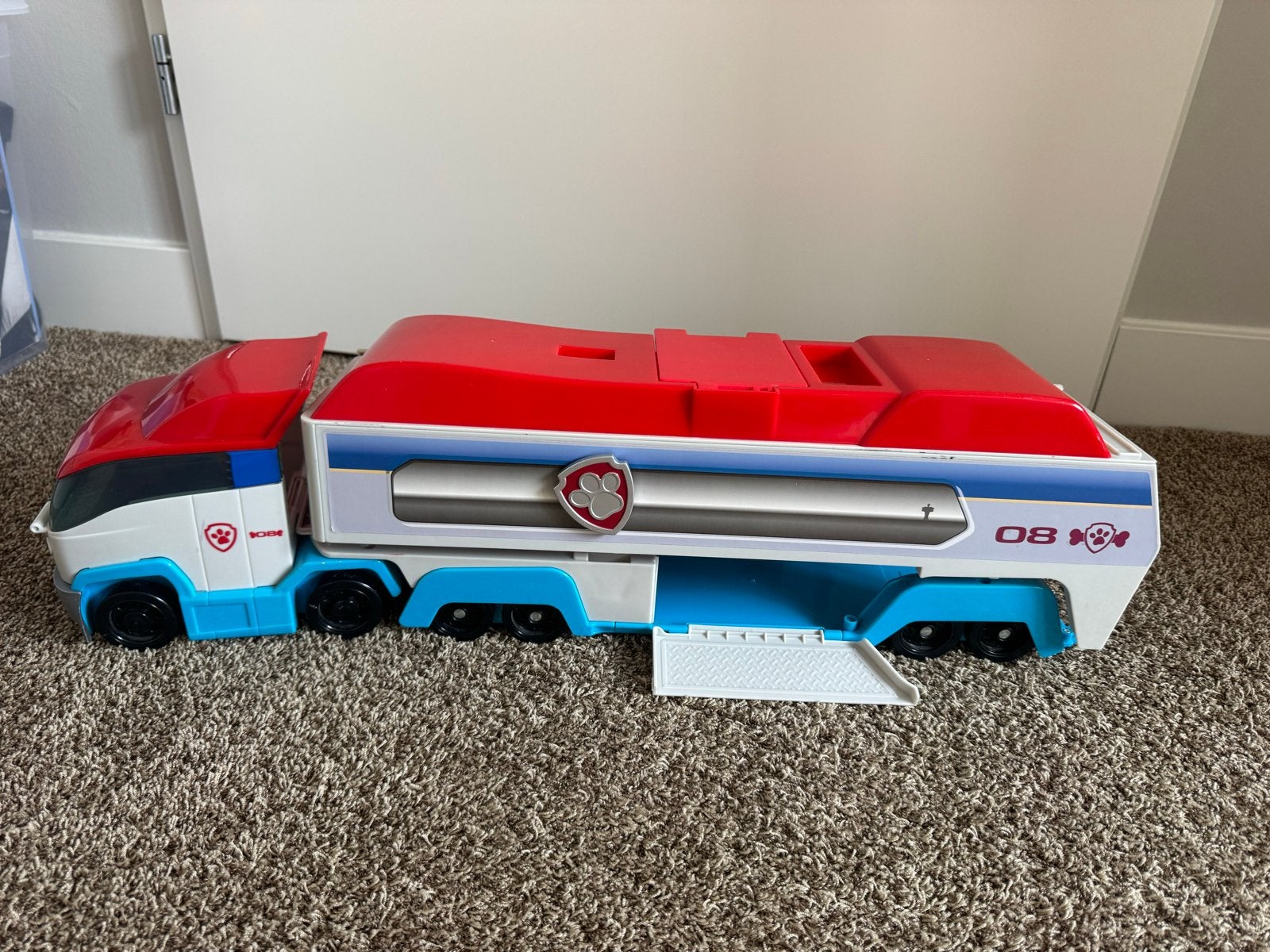 Paw Patrol Vrachtwagen met voertuigen, Kinderen en Baby's, Speelgoed | Speelgoedvoertuigen, Ophalen, Gebruikt