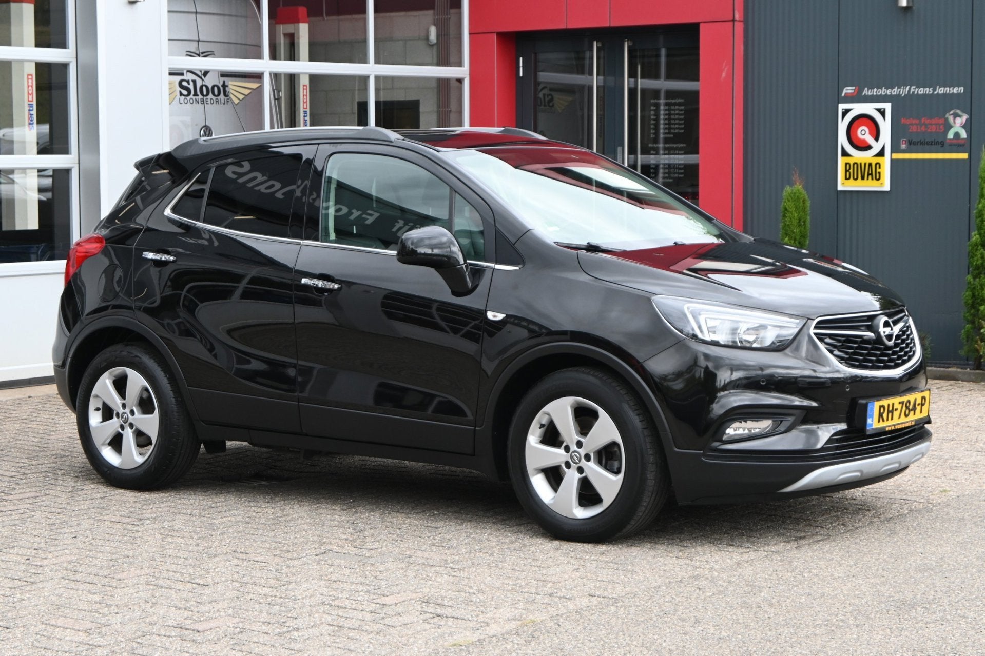 Opel Mokka X 1.4 Turbo Innovation 140pk | Trekhaak | Leder |, Voorwielaandrijving, Gebruikt, Zwart, Handgeschakeld