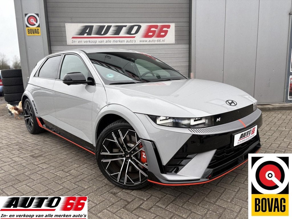 Hyundai IONIQ 5 N AWD 650 PK HUD Stoelverwarming Voor+Achter, Automaat, 2175 kg, Gebruikt, Zwart